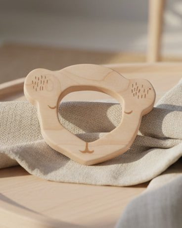 Bitring Koala i naturligt trä – giftfri och CE-märkt – Wooden Story
