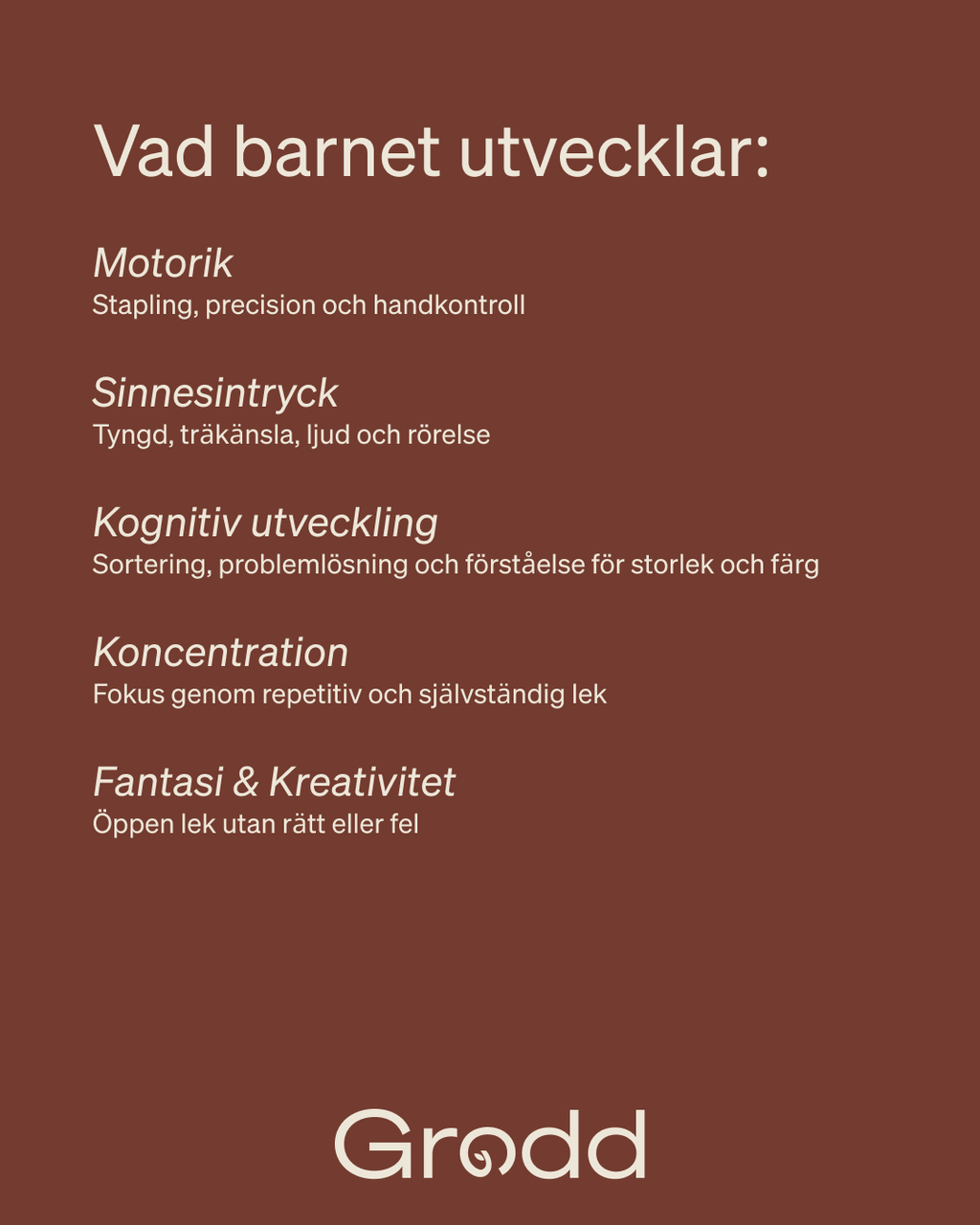 Lekpaket 1–2 år