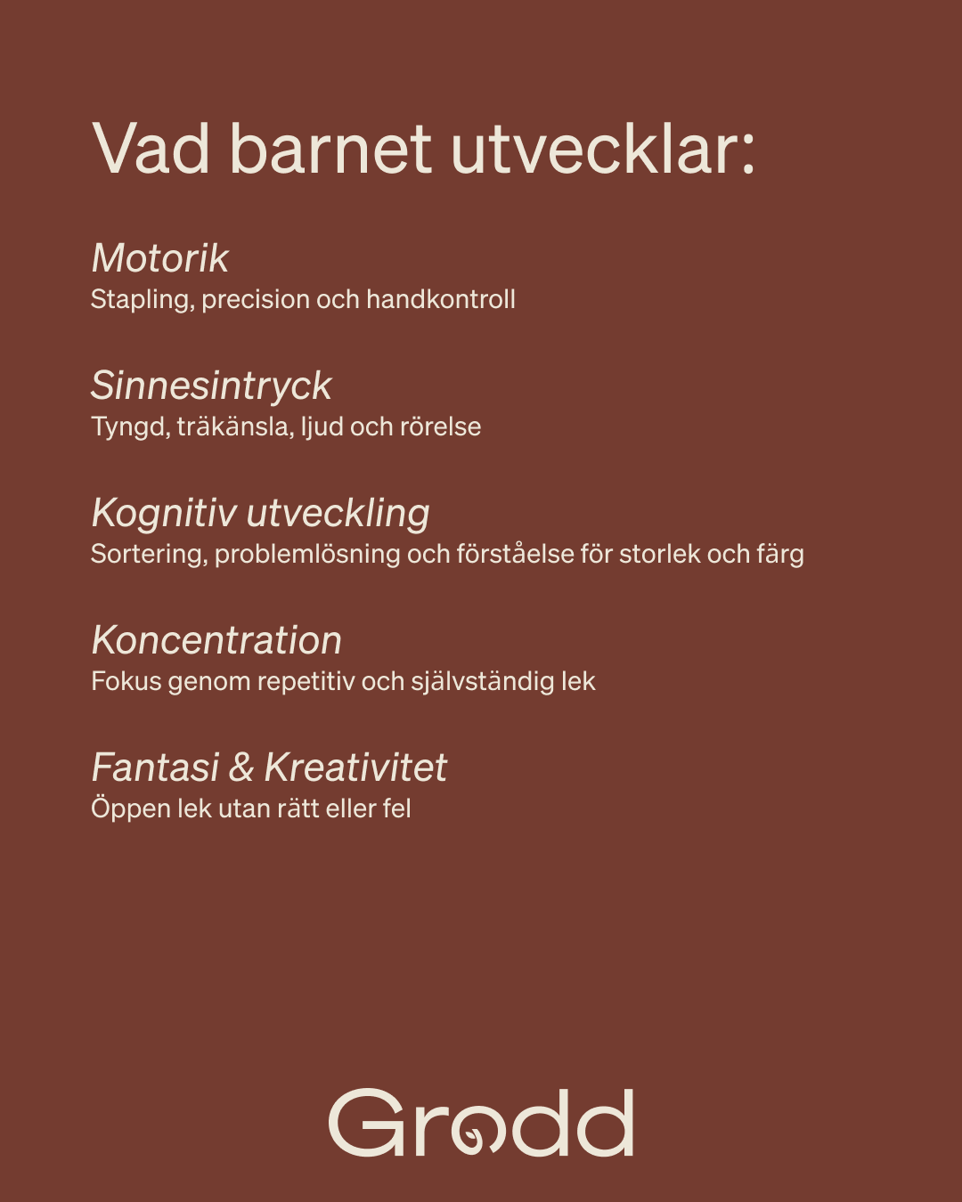 Lekpaket 1–2 år