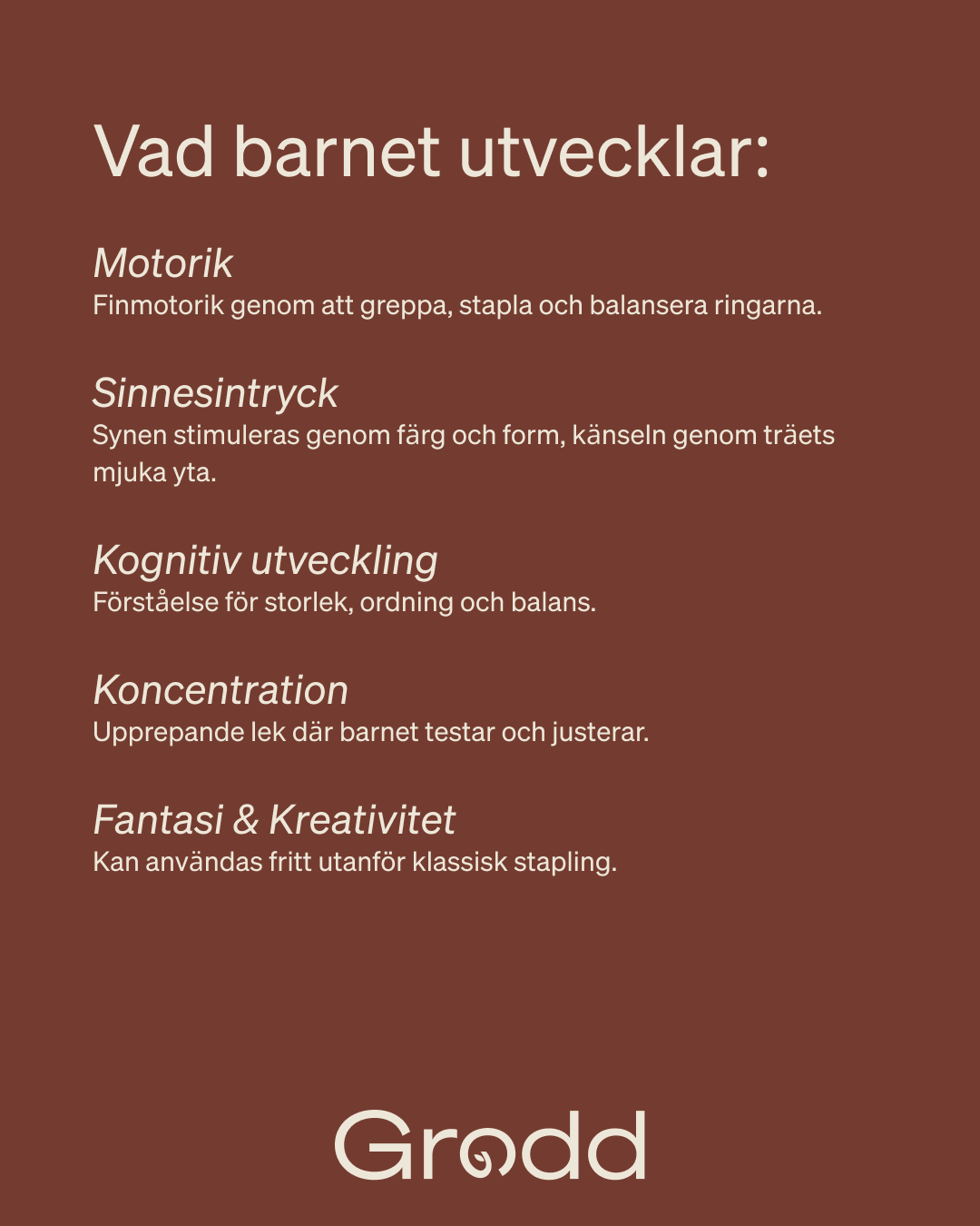 Rund stapelpyramid (regnbåge)