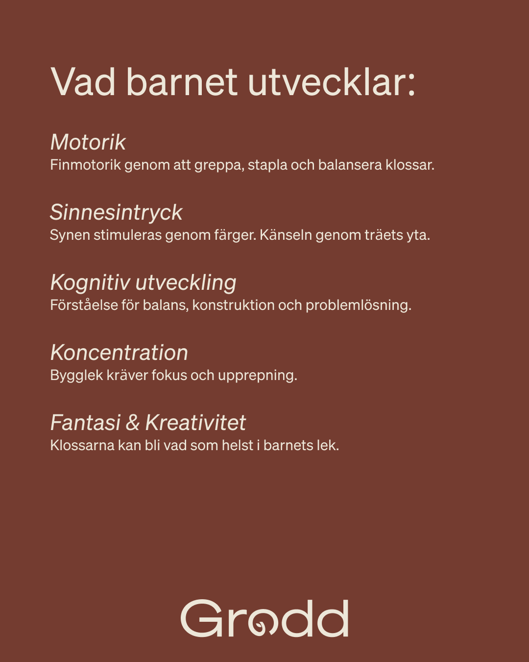 Regnbåge träklossar i tygpåse – 60 delar